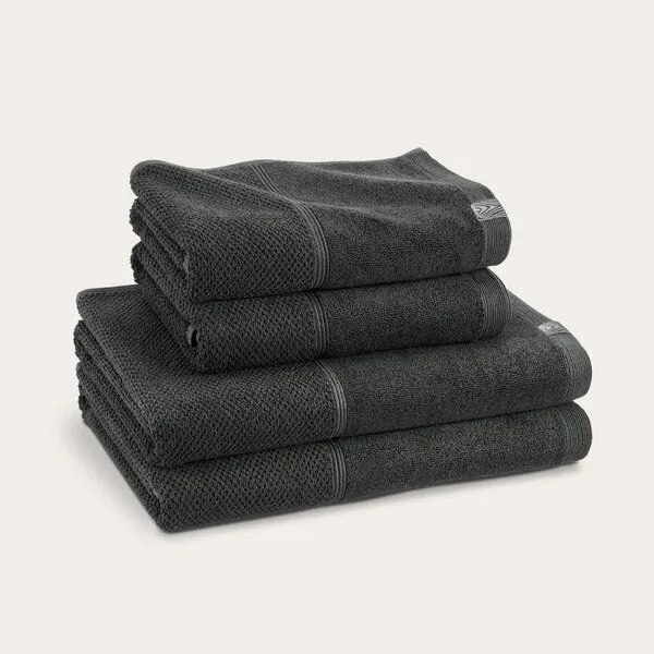 Kushel Towels Kushel Towels The Daily Set - Tagesset aus Biobaumwolle und Holzfaser, Slate grey, – Produktbild 1 von 4