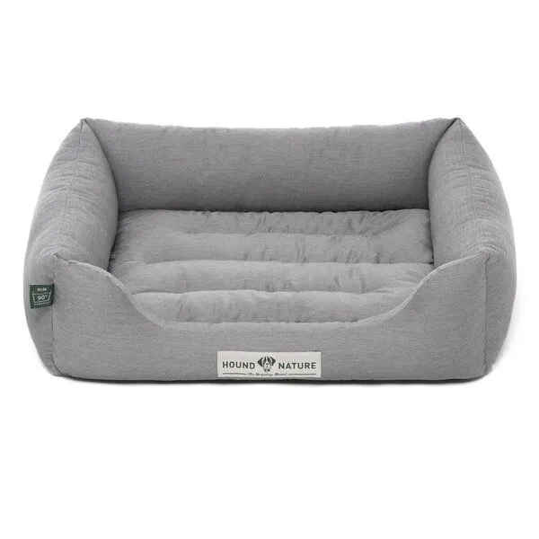 HOUND & NATURE HOUND & NATURE Öko Hundebett LUZERN, Hellgrau, – Produktbild 1 von 5