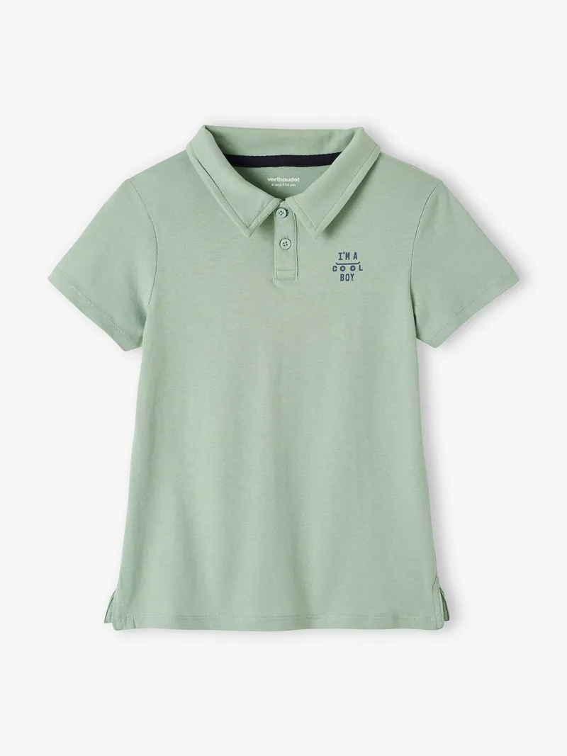 Vertbaudet 2er-Pack Jungen Poloshirts, Pack blau, – Produktbild 3 von 3