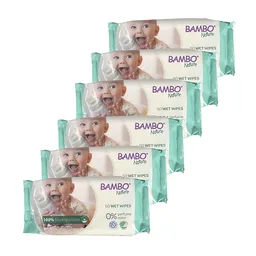 Bambo Nature Bambo Nature Wipes Vorteilspackung (300 Tücher) – Produktbild 1 von 1