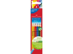 Faber-Castell Faber Farbstift 'Colour Grip' 6er Pack – Produktbild 1 von 1