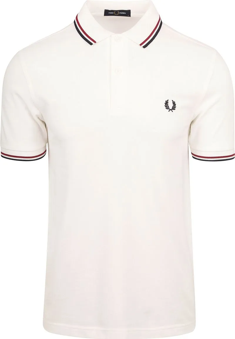 Fred Perry Fred Perry Polo M3600 Off White T60 - Größe XL, Weiß, – Produktbild 1 von 5