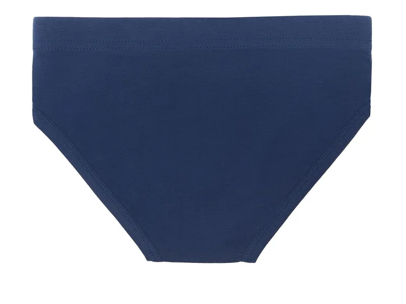 Leela Cotton Leela Cotton Jungen Slip Admiralblau 104, Blau, – Produktbild 2 von 2