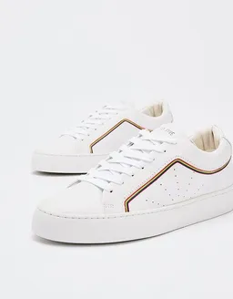 NINE TO FIVE NINE TO FIVE #gràcia - minimalistischer Damen Laced Sneaker aus Bioleder – Produktbild 1 von 1