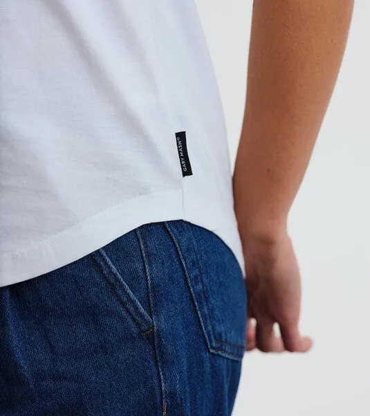 Gary Mash GARY MASH Shirt Asheville Friends not Food aus Bio-Baumwolle, Weiß, – Produktbild 4 von 4