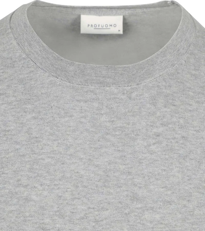 Profuomo Profuomo Pullover Luxury Grau - Größe M, Grau, – Produktbild 3 von 4