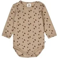 müsli müsli Langarmbody, Beige/ root/ deep green, – Produktbild 1 von 1