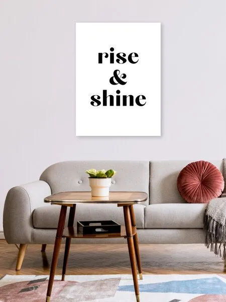 Photocircle Photocircle Poster / Leinwandbild - Rise and Shine No4 – Produktbild 2 von 4