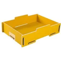 WERKHAUS WERKHAUS Aufbewahrungsbox | stapelbar, Goldgelb, – Produktbild 1 von 1