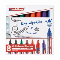 Edding 8er Set edding Whiteboardmarker "360" farbig sortiert – Produktbild 3 von 3