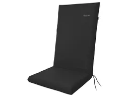 Doppler Auflage "NATURE" hoch, aus 100% R-PET, 119 x 48 x 6 cm, schwarz – Produktbild 1 von 1