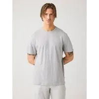 KnowledgeCotton Apparel KnowledgeCotton Apparel Herren T-Shirt "Linen Tee" - GOTS/Vegan – Produktbild 1 von 1