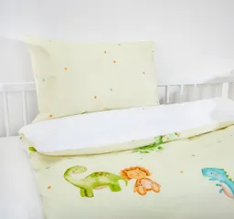 Baby Best Baby Best Babybettwäsche Dinos, Renforcé, 2 teilig, mit liebevollem Motiv – Produktbild 1 von 1