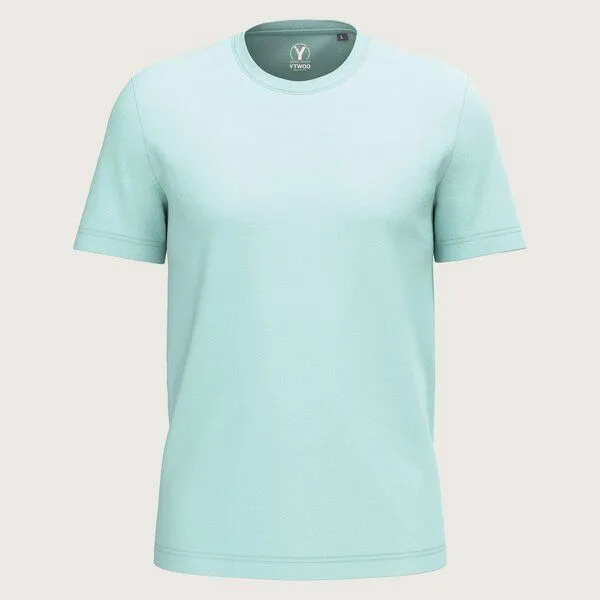 YTWOO YTWOO Regular Herren T-Shirt Light, Ice mint, – Produktbild 1 von 3