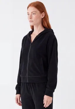 ORGANICATION ORGANICATION Damen vegan Sweatjacke Aus Cord Von Jayya Schwarz – Produktbild 1 von 1