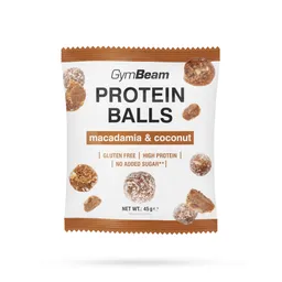 GymBeam Food GymBeam Proteinbällchen 45 g macadamia & coconut – Produktbild 1 von 1