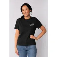 watapparel watapparel T-Shirt Frauen Wir können ja Freunde bleiben, Black, – Produktbild 1 von 1