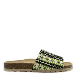 thies Vegane "thies ® Eco Boho Pool Slide" Sandale aus recycelten Materialien – Produktbild 1 von 1