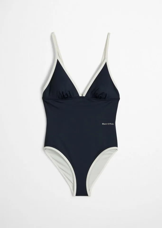 Marc O'Polo Marc O'Polo Badeanzug Essentials, Blau, – Produktbild 2 von 5