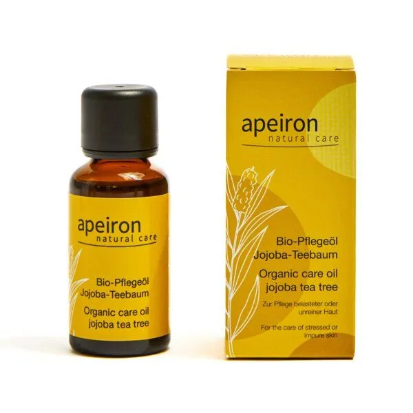 Apeiron Apeiron Bio-Pflegeöl Jojoba-Teebaum 30ml – Produktbild 2 von 4