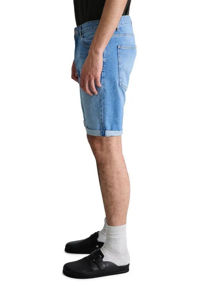 Marc O'Polo DENIM Shorts aus Bio-Baumwoll-Mix, Blau, – Produktbild 2 von 5