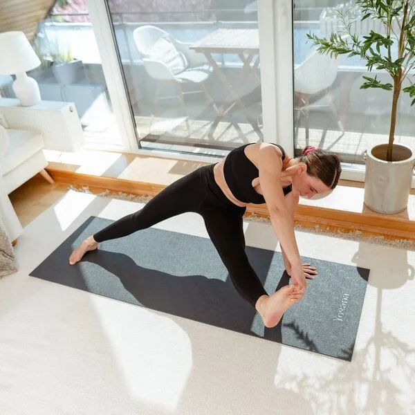 Yosana Yosana Yogamatte inkl. Tragetasche, Made in Germany, rutschfeste OEKO-TEX100 geprüfte Yoga Matte – Produktbild 3 von 7