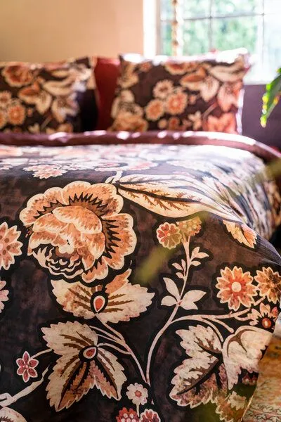Kayori Kayori Reza - Baumwolle satin, Rot, – Produktbild 4 von 4