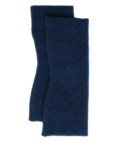 Reiff Reiff Strick Schurwoll-Fleece Armstulpen kbT-Schurwolle, Marine, – Produktbild 2 von 2