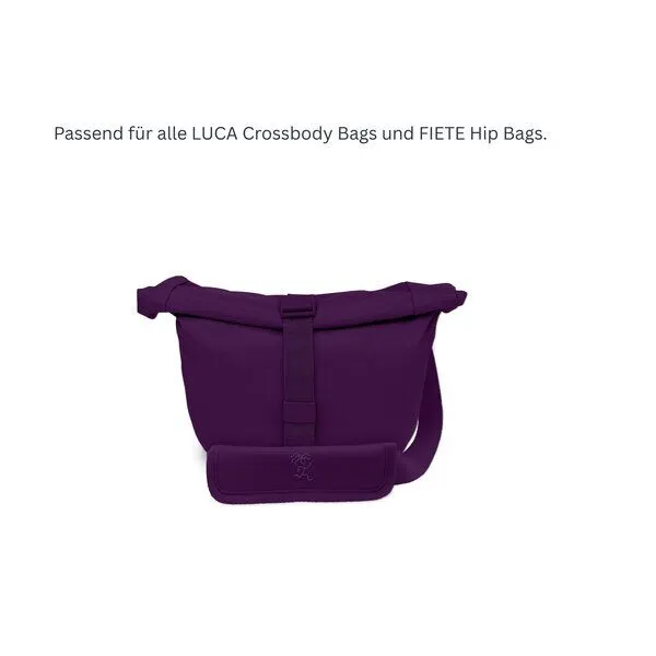 FUCHS & REBELL FUCHS & REBELL Schulterpolster für Crossbody Bags LUCA & FIETE, Lila, – Produktbild 4 von 4