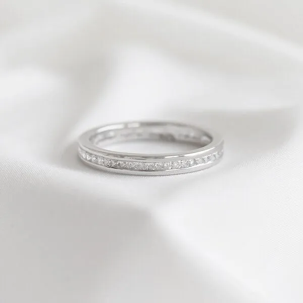 Eppi Eppi Eternity-Ring mit Lab Grown Diamanten Mirica, Rosa, – Produktbild 2 von 4