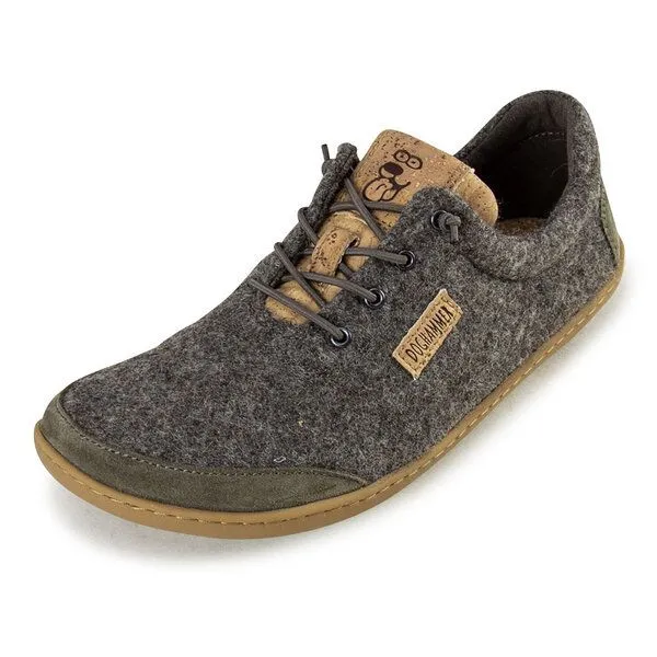 Doghammer Doghammer Barfußschuh aus deutscher Wolle - Terrar Wool greyish, Grau (greyish), – Produktbild 2 von 2