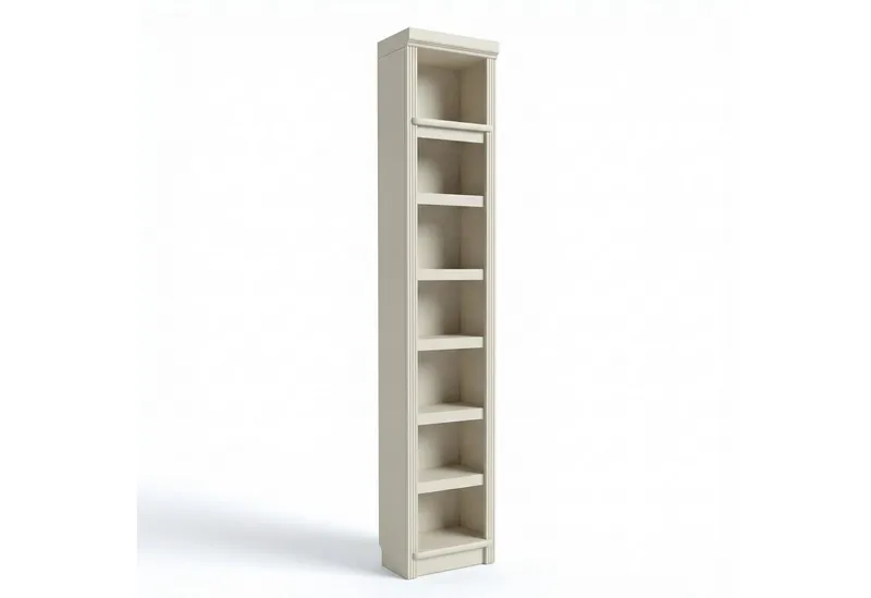 OTTO home Bücherregal Soeren Regal B/T/H: 40/29/220 cm, Kiefer FSC®-zertifiziert, 7 Fächer und 6 Einlegeböden, Weiß, – Produktbild 4 von 5