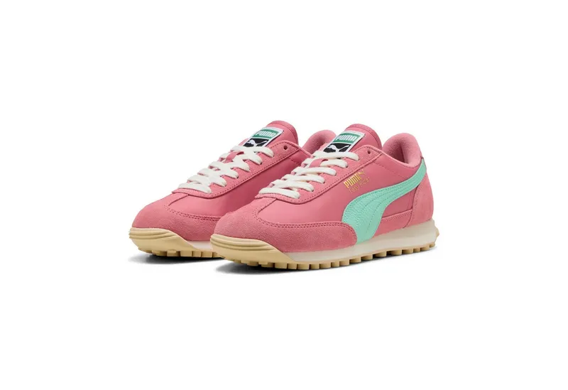 Puma Puma EASY RIDER VINTAGE Sneaker mit Wildleder-Overlays, mit ProFoam-Dämpfungstechnologie, Rosa, – Produktbild 1 von 5