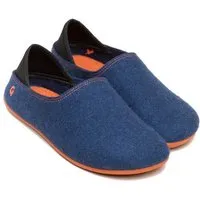 Gottstein Gottstein Wool Slip-On Pantoffel, Blau(midnight/orange), – Produktbild 1 von 1