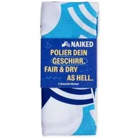 NAIKED Naiked Geschirrhandtücher im 2er Pack, Baumwolle – Produktbild 1 von 1