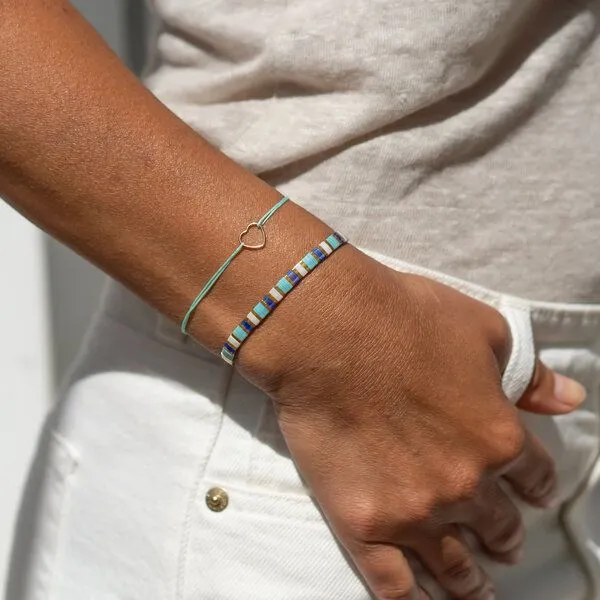 juni juni Türkises Armband Ocean Tonic – Produktbild 4 von 6