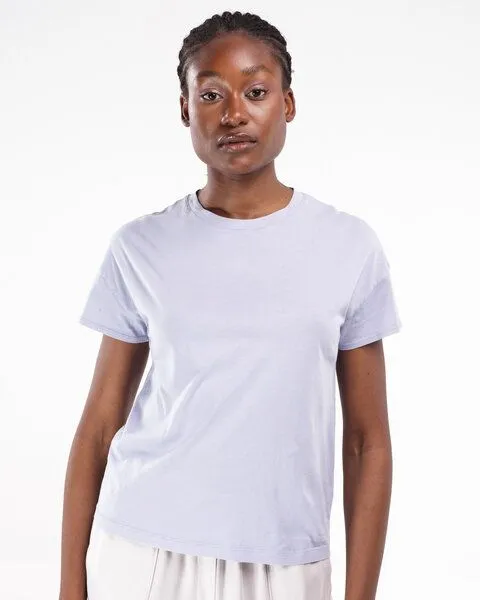 Alma & Lovis Alma & Lovis Lässiges T-Shirt im Loose Fit | Short Sleeve, Lavendel (lila), – Produktbild 1 von 3