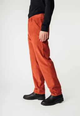 MELA MELA Herren vegan Hose Corduroy Jivin Ziegelrot – Produktbild 1 von 1