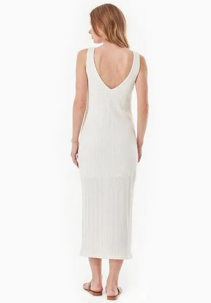 ORGANICATION ORGANICATION Kleid aus Bio-Baumwolle, Off white, – Produktbild 3 von 4