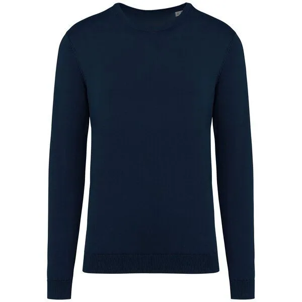 Greenspired Greenspired Umweltfreundlicher ausgewaschenes Herrensweatshirt 285g/m² S-3XL 100 % Biobaumwolle, Verwaschenes navy, – Produktbild 1 von 1