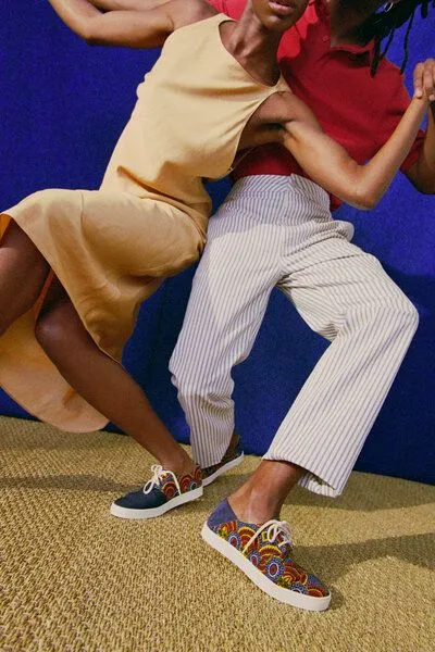 PANAFRICA PANAFRICA Fair Trade Sneaker & Slipper - Bamako Babouche - Unisex – Produktbild 3 von 3
