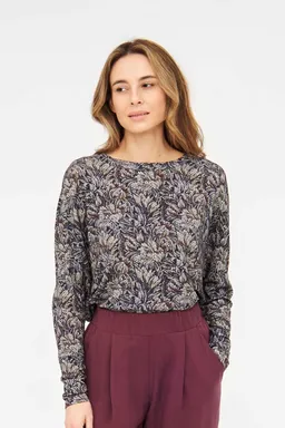 WiDDA Widda Damen vegan T-Shirt Slabby Floral Mehrfarbig – Produktbild 1 von 1