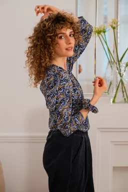 WiDDA WiDDA Damen vegan Hose Sepp Blau – Produktbild 1 von 1