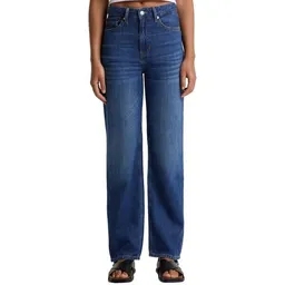 Kings Of Indigo Kings Of Indigo Jeans Liora - High rise Straight - Hopcete Electric Dark – Produktbild 1 von 1
