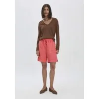 hessnatur hessnatur Shorts Relaxed aus weichem TENCEL Lyocell mit Leinen, Koralle, – Produktbild 1 von 1