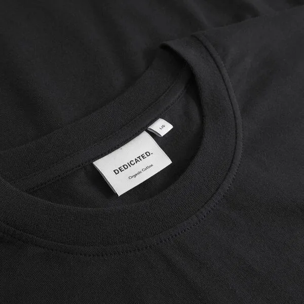 Dedicated DEDICATED T-Shirt Stockholm "Happy Mountain" - aus Bio-Baumwolle – Produktbild 2 von 2