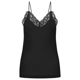 LANIUS LANIUS Ripp-Top mit Spitze – Produktbild 1 von 1