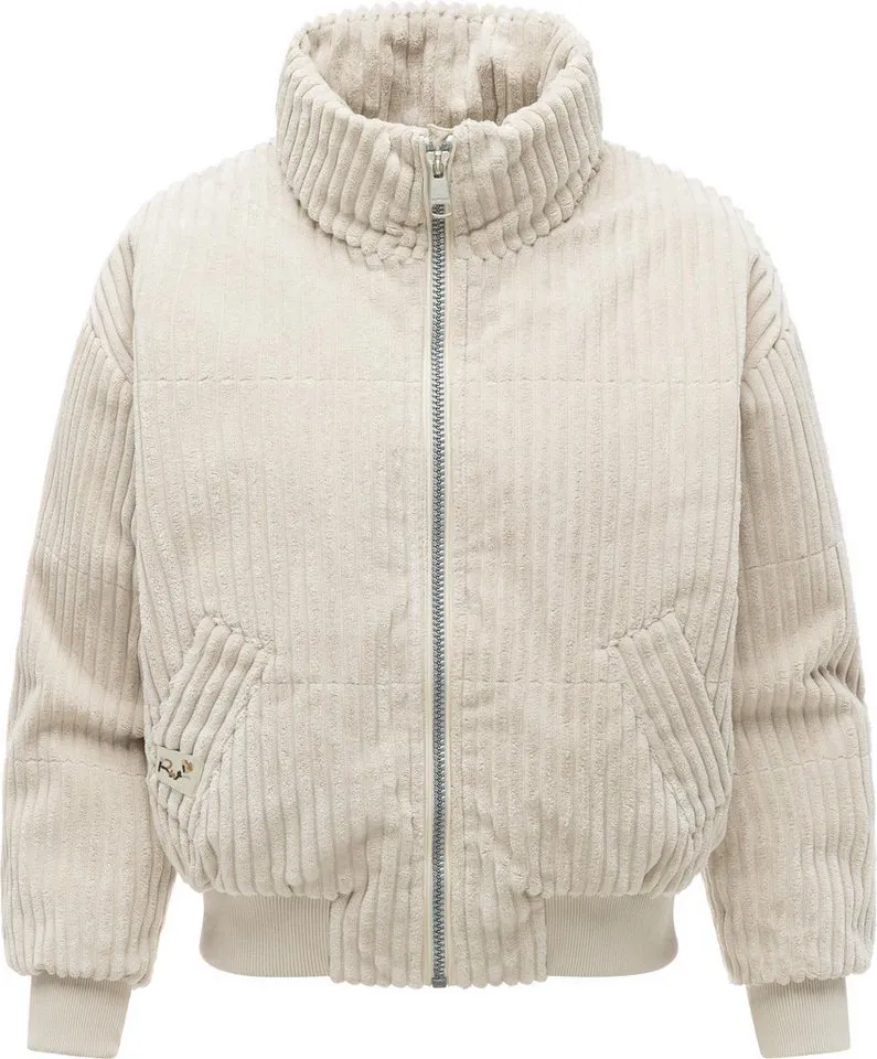 ragwear ragwear Cordjacke Tillie Cordy Y Warme Damen Kordjacke mit Stehkragen, Braun, – Produktbild 2 von 5