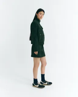 thinking mu Thinking MU Damen vegan Rock Kimmy Aus Cord Flaschengrün – Produktbild 1 von 1