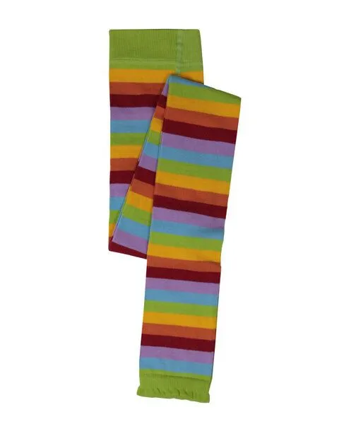 grödo grödo Damen Leggings 6-farbig geringelt Bio Baumwolle Elasthan, Stachelbeere-sonne, – Produktbild 3 von 3